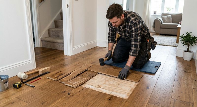 Engineered Floor Repair in Erie, CO