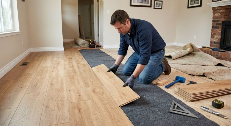 Laminate Floor Remodeling in Denver, CO