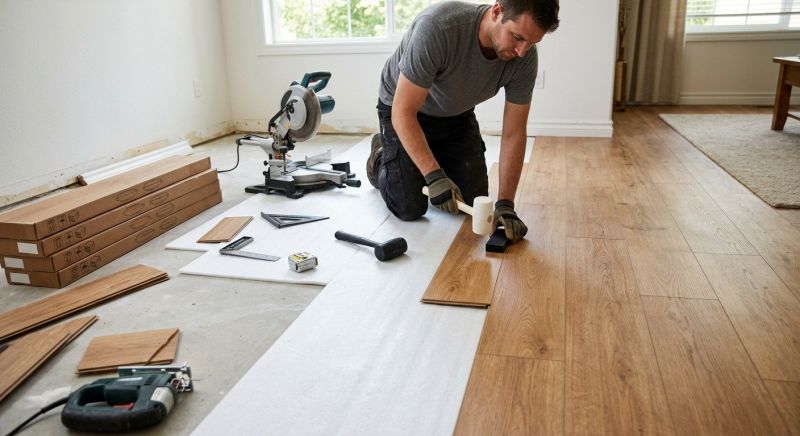 Laminate Floor Replacement in Erie, CO