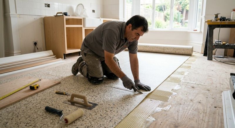 Linoleum Floor Installation in Adams County, CO