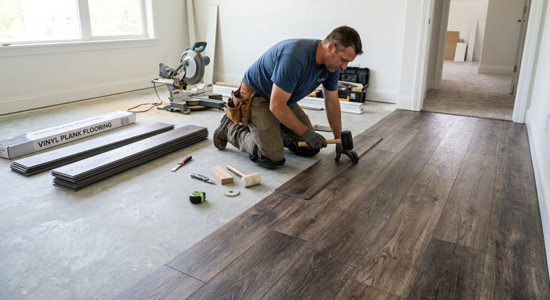 Linoleum Floor Installation in Conifer, CO