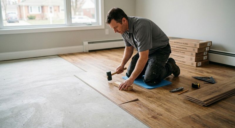Linoleum Floor Installation in Douglas County, CO
