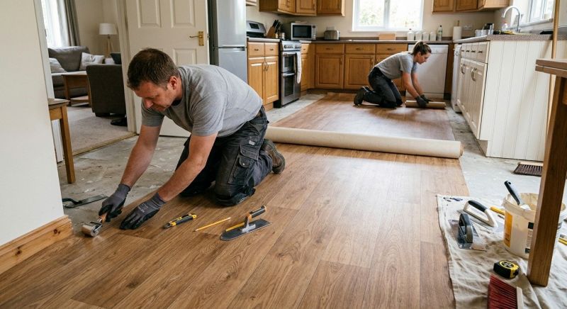 Linoleum Floor Installation in Denver, CO