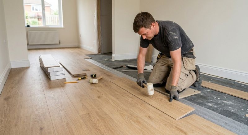 Linoleum Floor Installation in Parker, CO