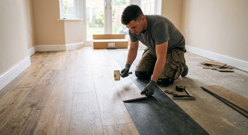 Luxury Vinyl Tile Installation in Evergreen, CO