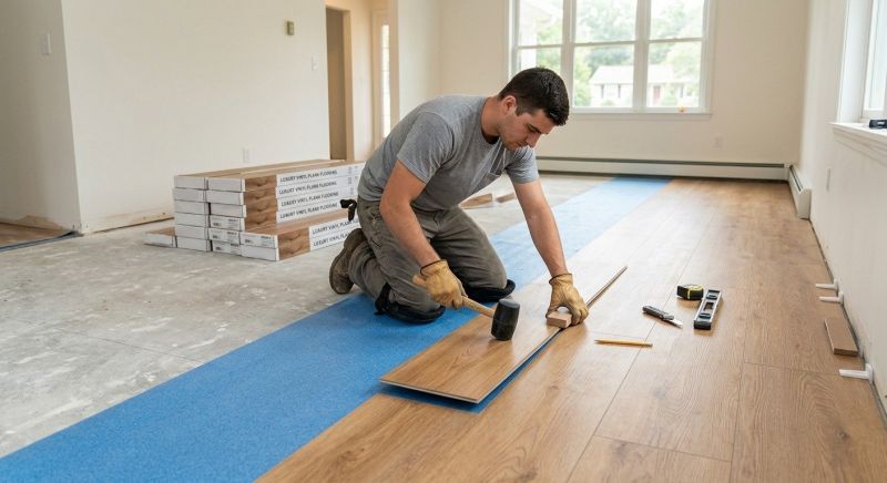 Luxury Vinyl Tile Installation in Indian Hills, CO