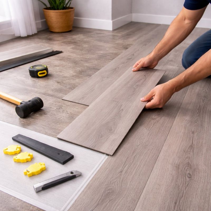Luxury Vinyl Tile Installation in Denver, CO
