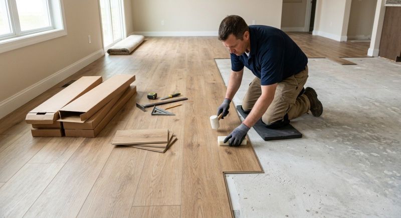 Luxury Vinyl Tile Installation in Parker, CO