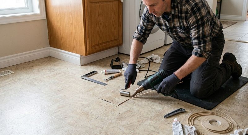 Sheet Flooring Repair in Castle Rock, CO