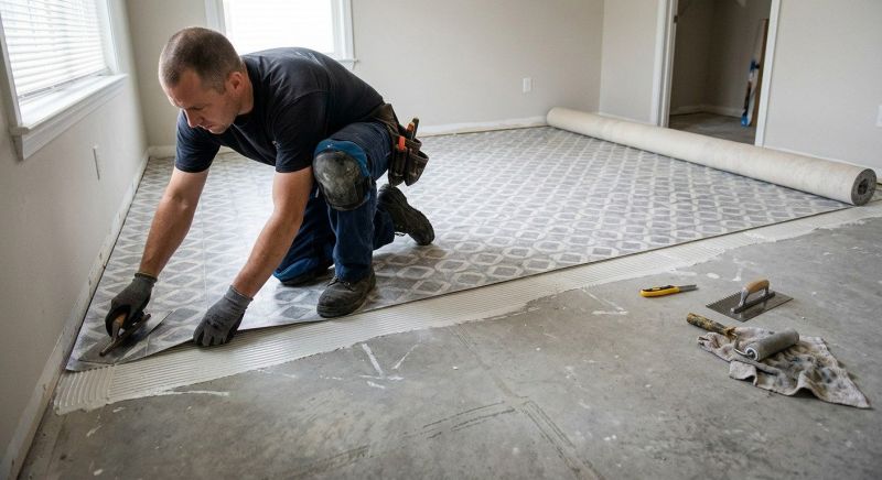 Sheet Linoleum Installation in Broomfield, CO