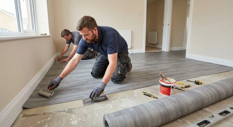 Sheet Linoleum Installation in Conifer, CO