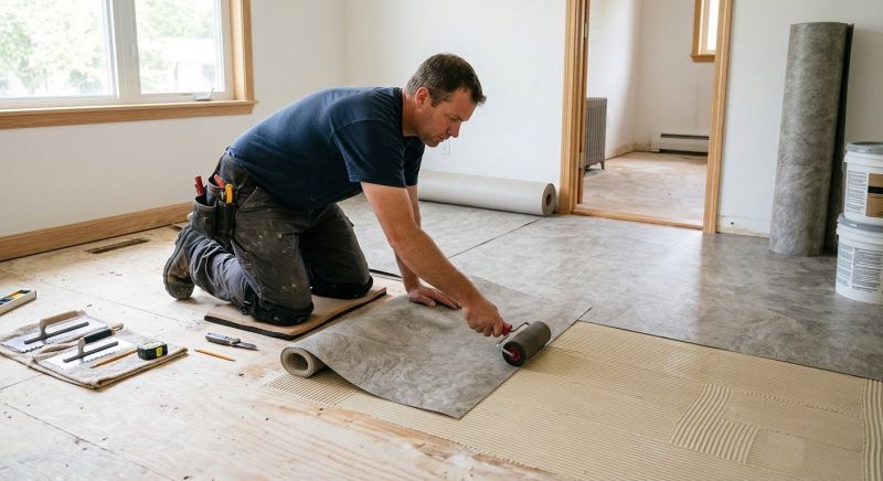 Sheet Vinyl Installation in Jefferson County, CO