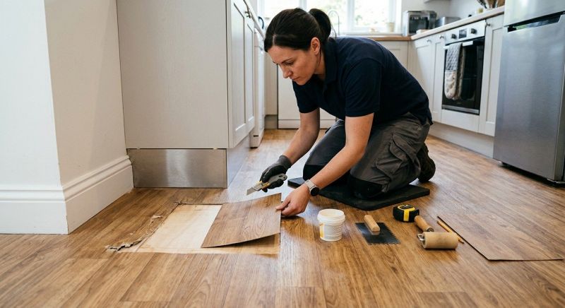 Sheet Vinyl Repair in Adams County, CO