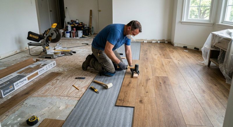 Vinyl Floor Remodeling in Denver, CO