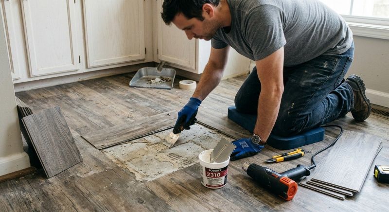 Vinyl Floor Repair in Douglas County, CO