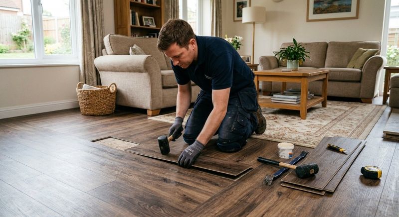 Vinyl Floor Repair in Jefferson County, CO